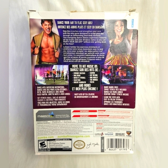 Nintendo Wii Zumba Fitness Core w/Fitness Belt (NWOT) - Picture 4 of 9